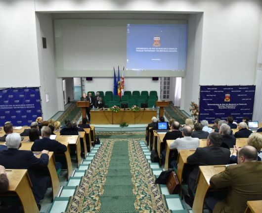 Ședința comună a conducerii Ligii Medicilor din Republica Moldova  și a Asociaţiei Ştiinţifice Medicale din Moldova
